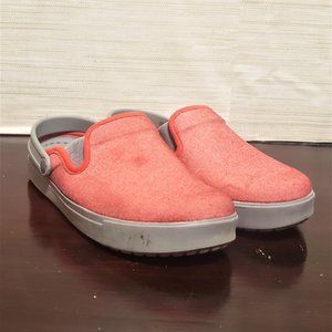 Crocs Citilane Canvas Dual Comfort Clogs Navy blue Men's 6 Women’s 8 Slip On